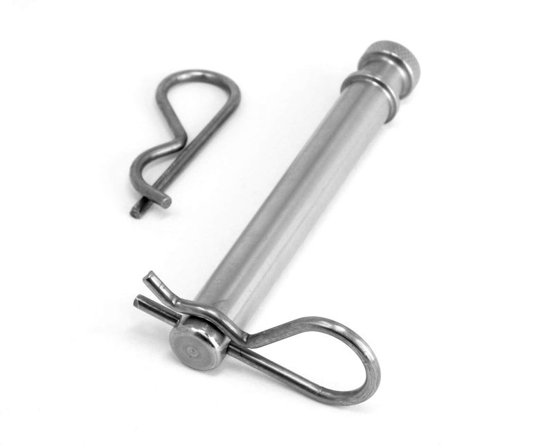 LFPartS 5/8 Inches Diameter Stainless Steel Trailer Hitch Pin Keeper Grip Clip Kit Fits 2" Receiver - Image 2